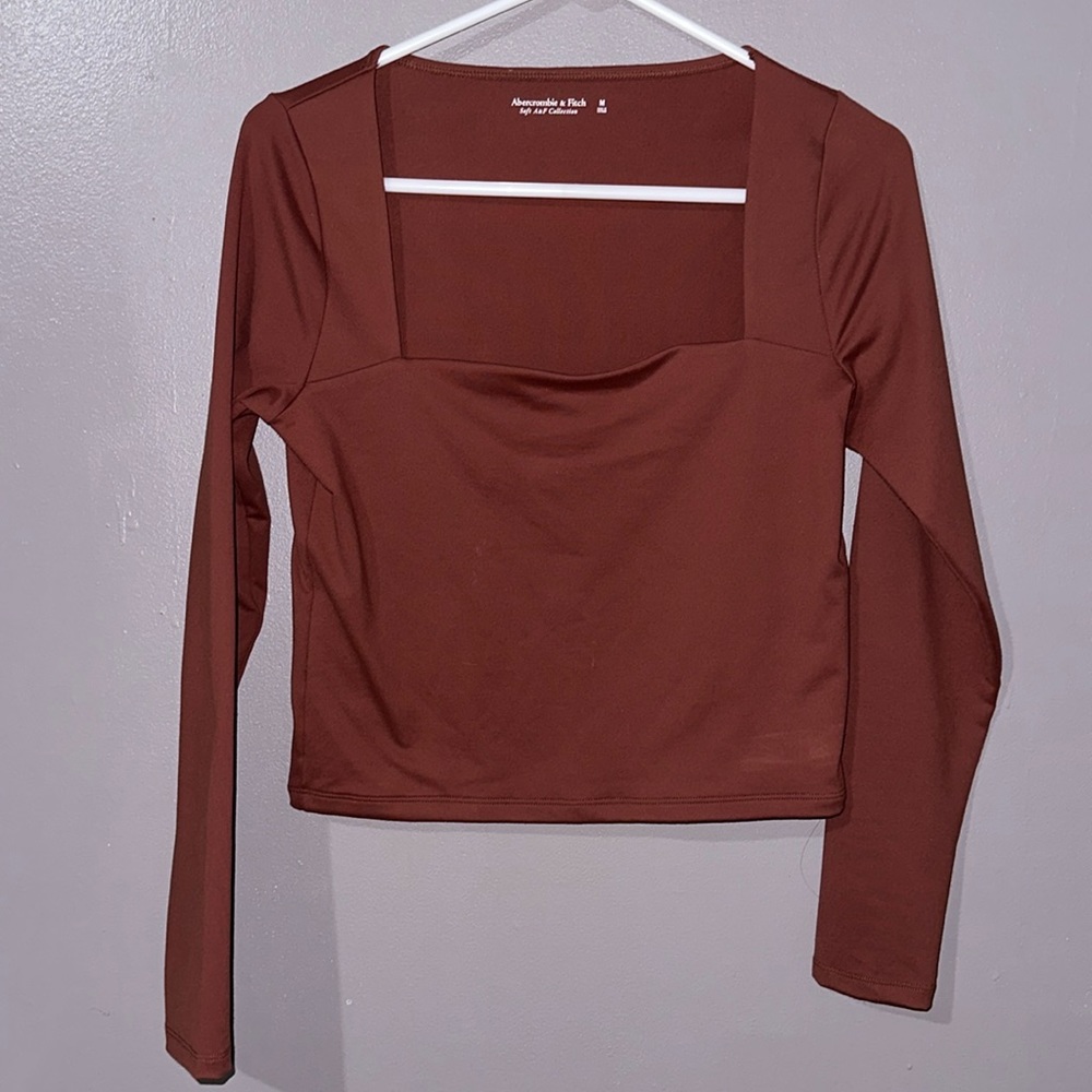 Abercrombie and Fitch Soft A&F Squareneck Top